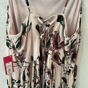 NWT floral print dress